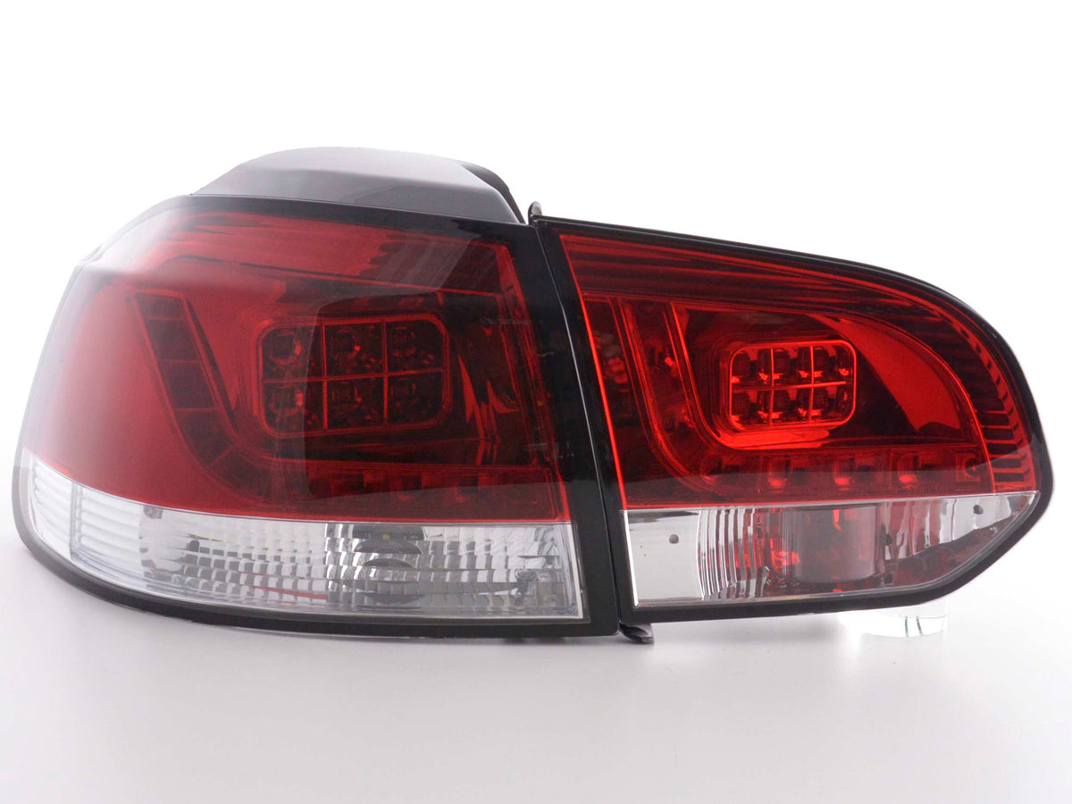 LED Rückleuchten Set VW Golf 6 Typ 1K 2008-2012 klar/rot LED Rückleuchten Set VW Golf 6 Typ 1K 2008-2012 klar/rot